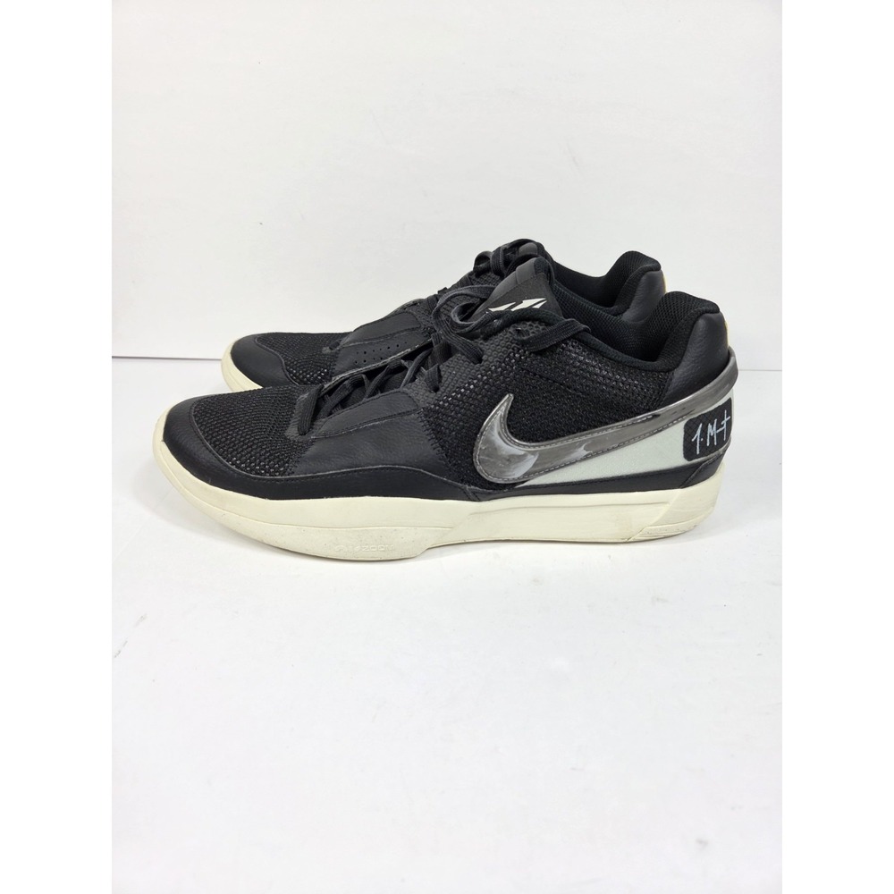 Mens 8 Nike Ja 1 Ain't Ducking No Smoke Sneakers Black Gray Shoe Men Sz 13